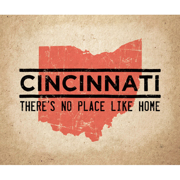 Cincinnati Home Red - Paper