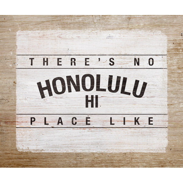 Honolulu Home - Wood
