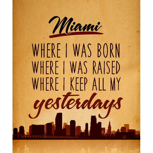 Miami Yesterdays Brown