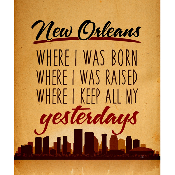 New Orleans Yesterdays Brown