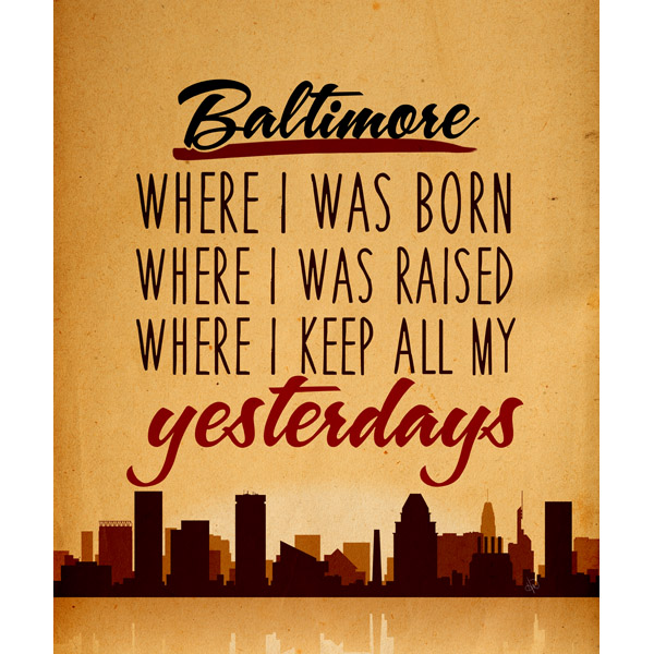 Baltimore Yesterdays Brown