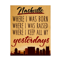 Nashville Yesterdays Brown