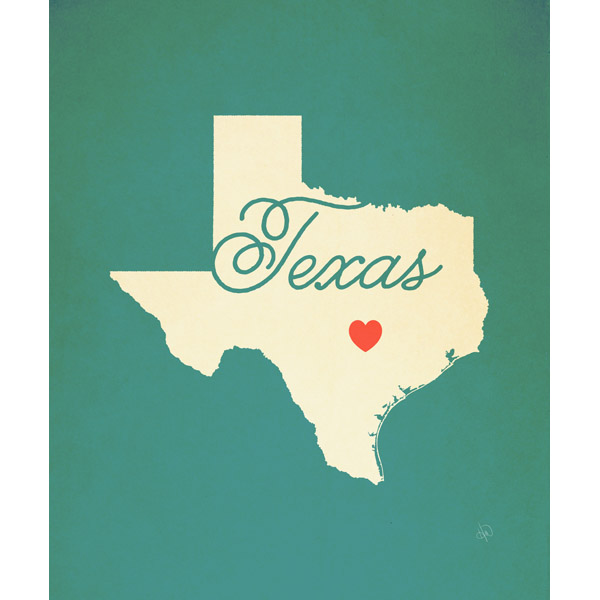 Texas Heart Aqua