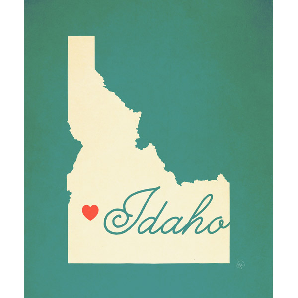Idaho Heart Aqua