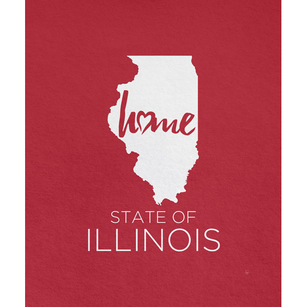 State of Illinois Red