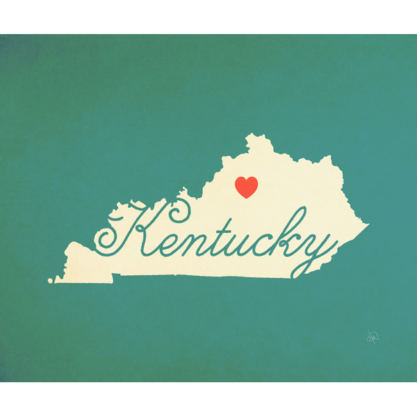 Kentucky Heart Aqua