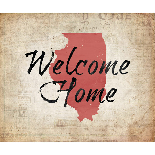 Welcome Illinois Red