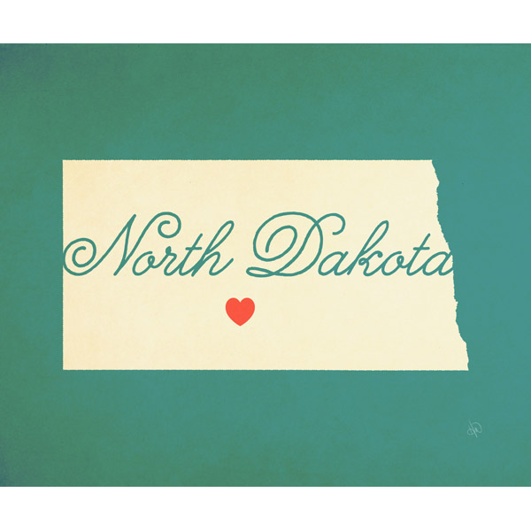 North Dakota Heart Aqua
