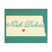 North Dakota Heart Aqua