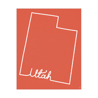 Utah Script Red