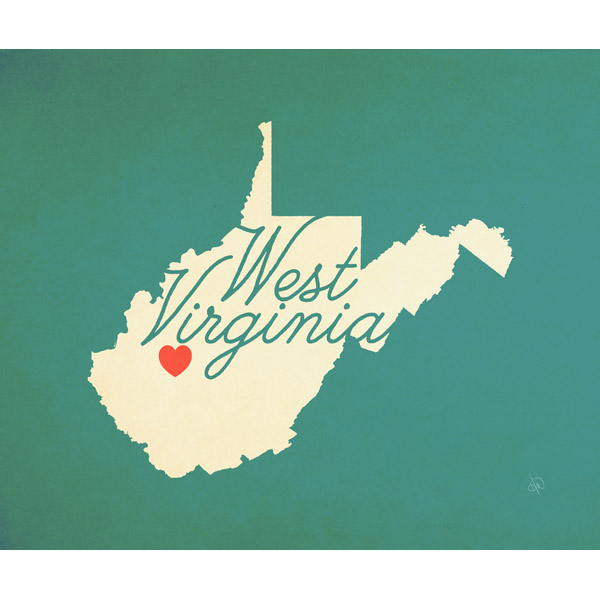 West Virginia Heart Aqua