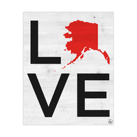 Simple love State Alaska Red