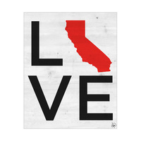 Simple Love State California Red