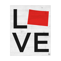 Simple Love State Colorado Red