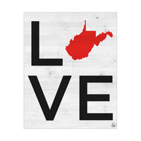 Simple Love State West Virginia Red