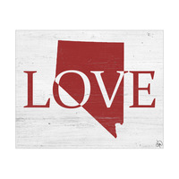 Rustic Love State Nevada Red
