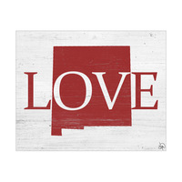 Rustic Love State New Mexico Red