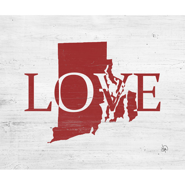 Rustic Love State Rhode Island Red