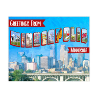 Minneapolis Postcard