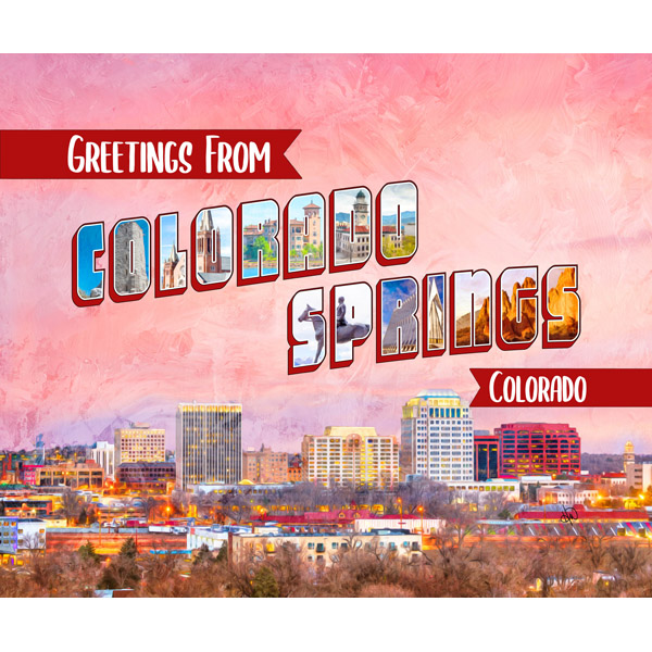Colorado Springs Postcard