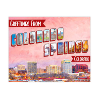 Colorado Springs Postcard