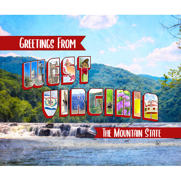West Virginia Postcard