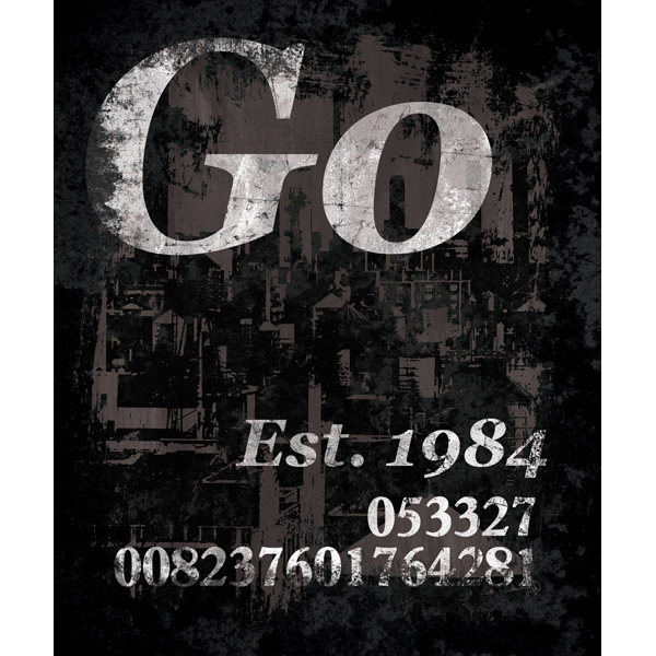 Distressed Go - Charcoal