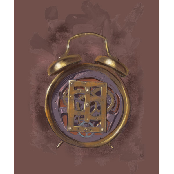 Clock Gears - Chamoisee