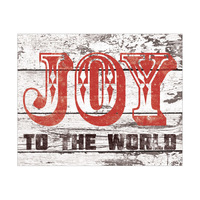 Joy to the World - Bold Red