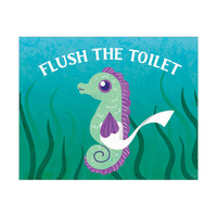 Flush the Toilet - Seahorse
