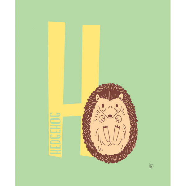 H for Hedgehog