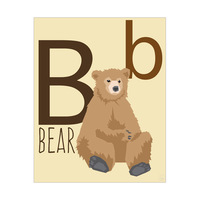Letter B - Bear