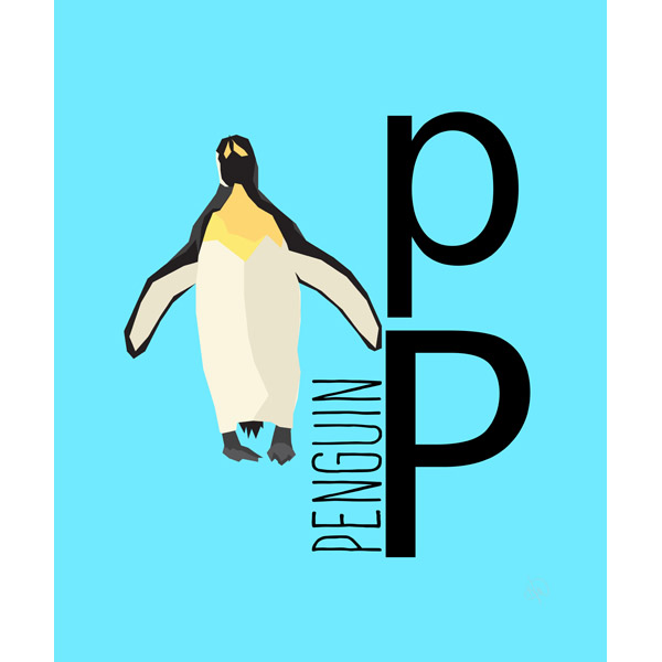 Letter P - Penguin