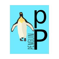 Letter P - Penguin