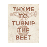 Thyme to Turnip the Beet - Brown