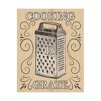 'Cooking is Grate' Cheese Grater