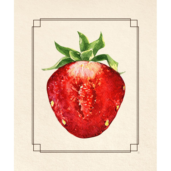 Strawberry Half