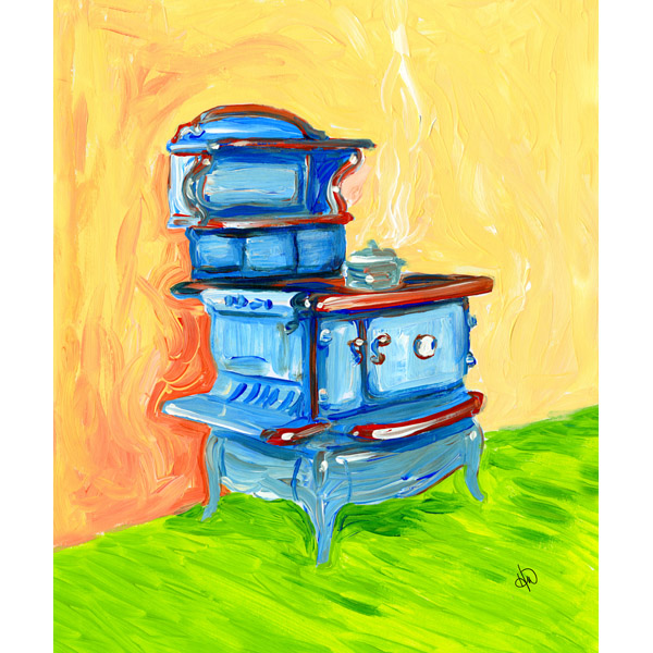 Blue Stove