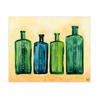 Four Green Bottles