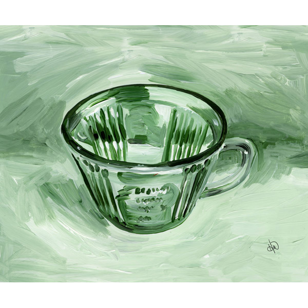 Glass Meten Cup