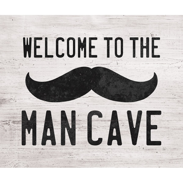 Welcome to the Man Cave White