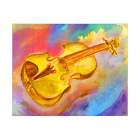 Colorful Violin