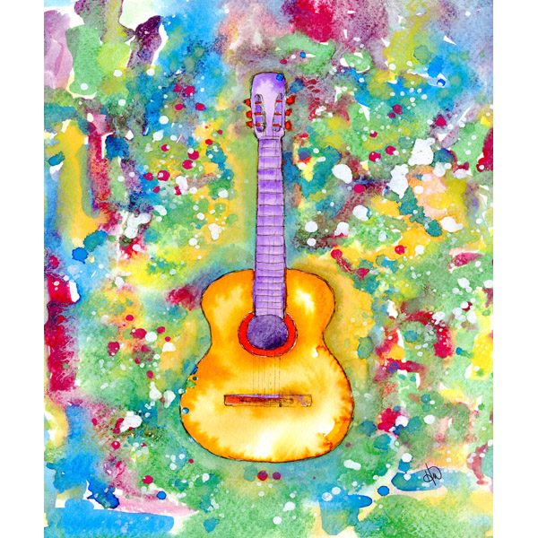 Colorful Folk Guitar Alpha