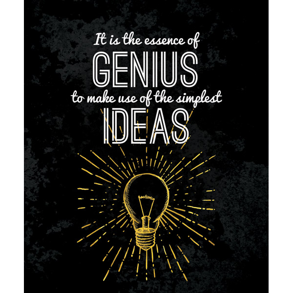 Genius Ideas - Black 
