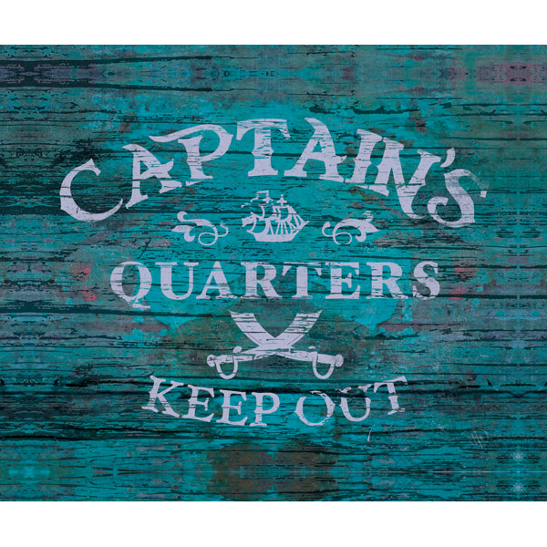Captain's Quarters - Teal