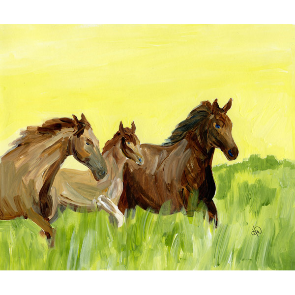 Countryside Horses