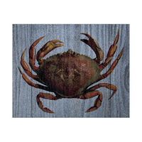 Auburn Crab on Prussian Plank