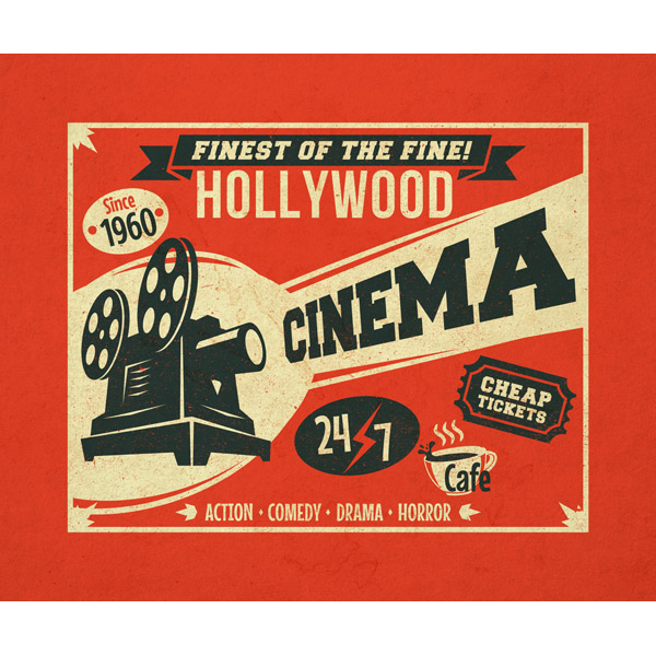Hollywood Cinema - Red