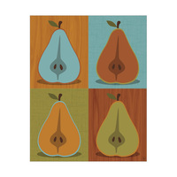 Retro Sliced Pear Alpha