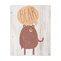 Bear on Wood